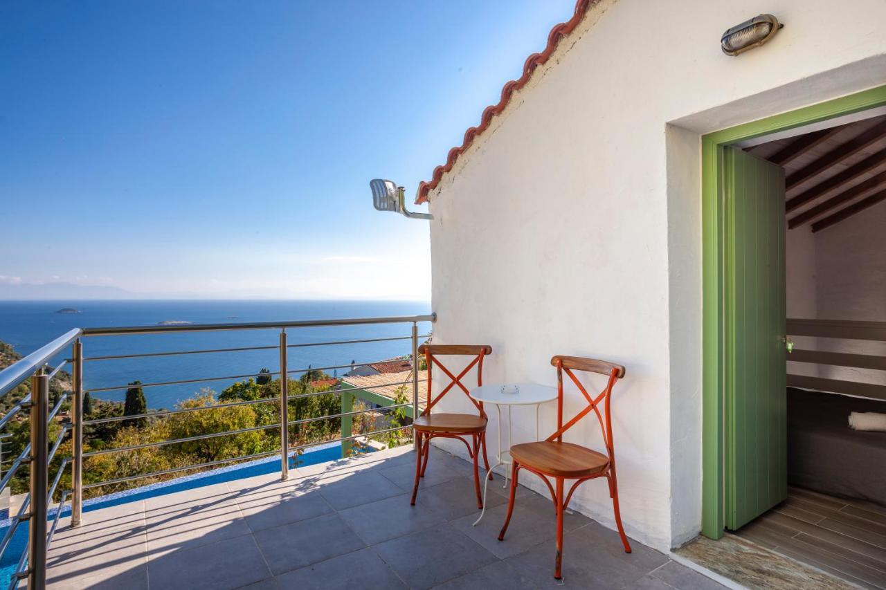 Olea Skopelos Villas With Swimming Pools & Sea View Panormos  Exterior photo