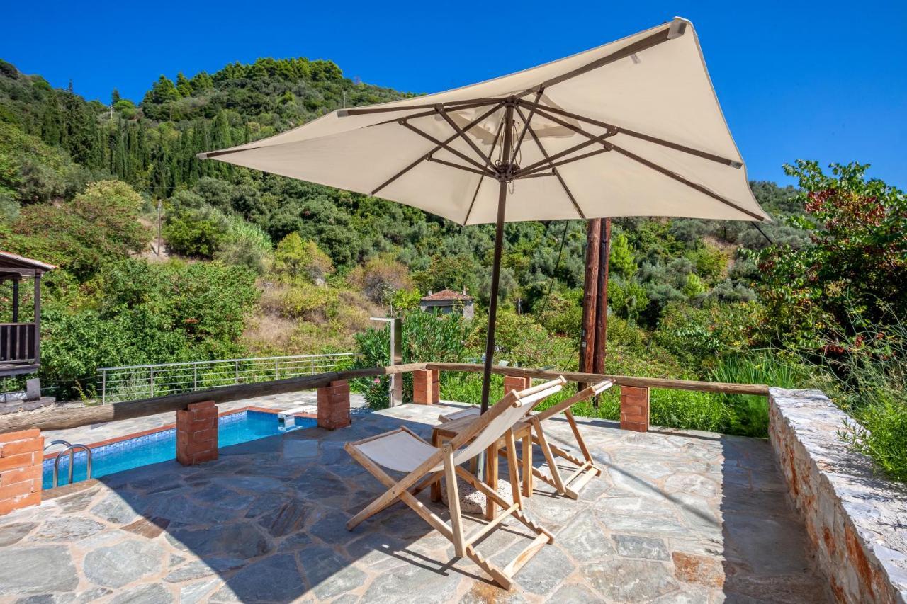 Olea Skopelos Villas With Swimming Pools & Sea View Panormos  Exterior photo